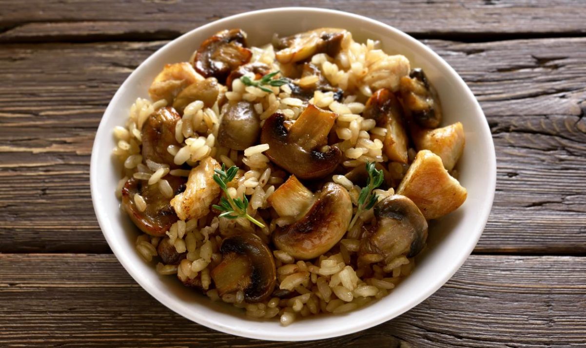 Risotto aux champignons